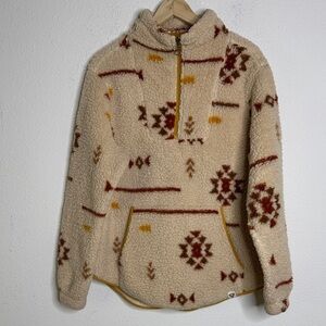 Liv Outdoor Women's Ainsley Plush Sherpa Pullover size Large
